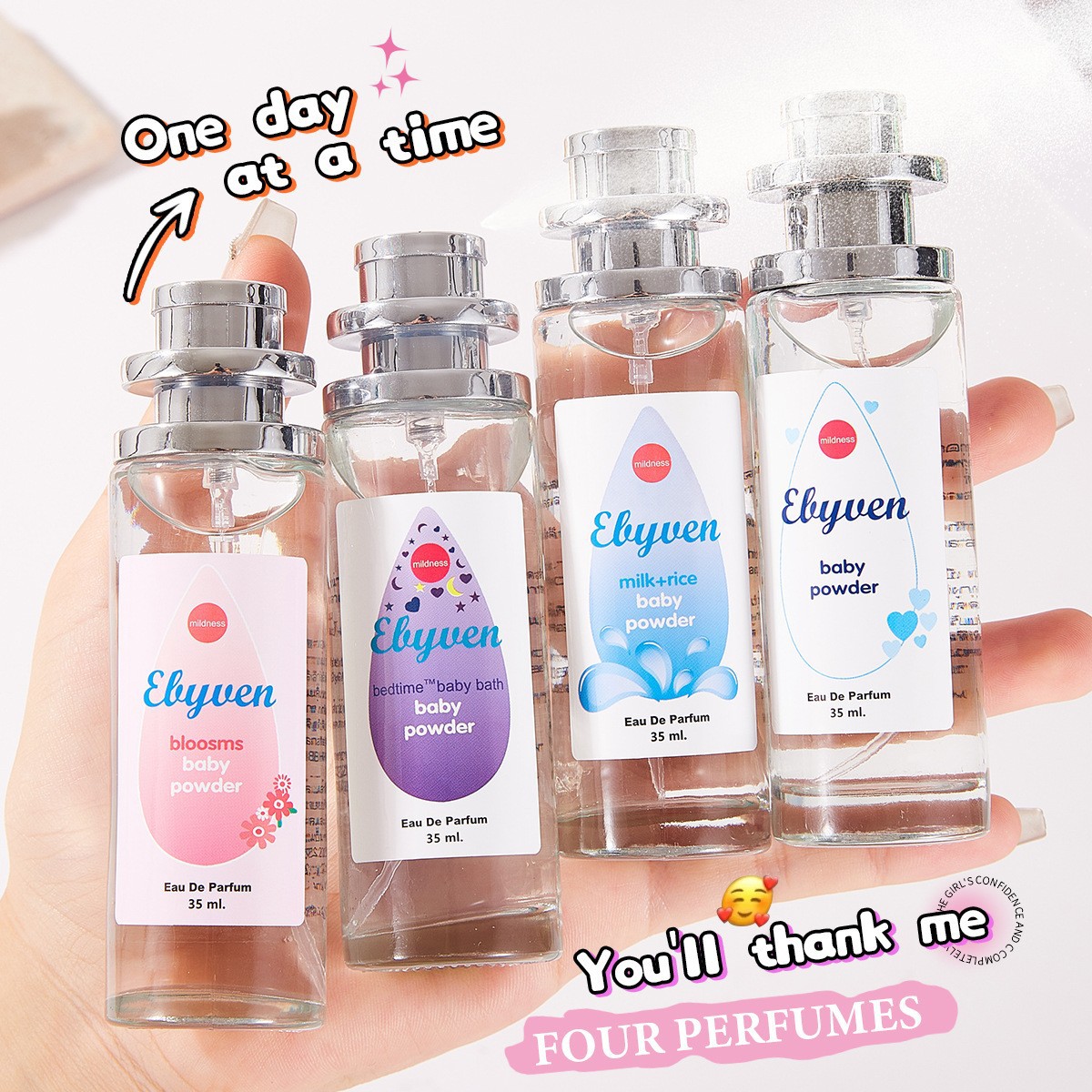 Perfume High Fragrance - Profumo da donna Baby Milk Powder,