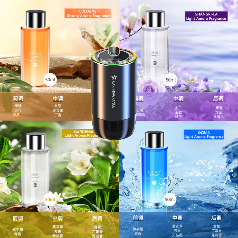 Perfume Gardenia Fragrance - Ricarica Profumo per Deodorante Auto 50ml,