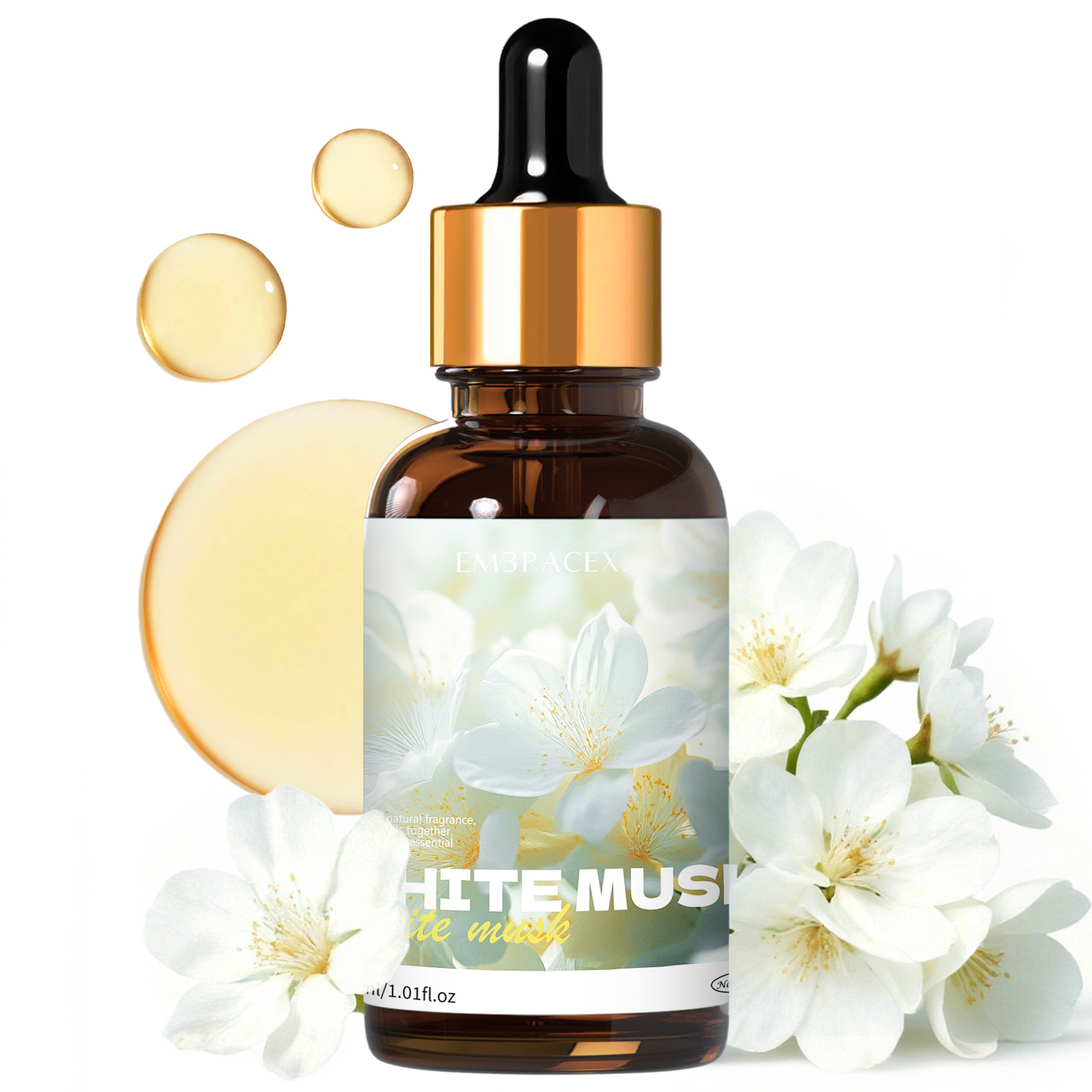 Musk White Oil - Olio essenziale di muschio bianco da