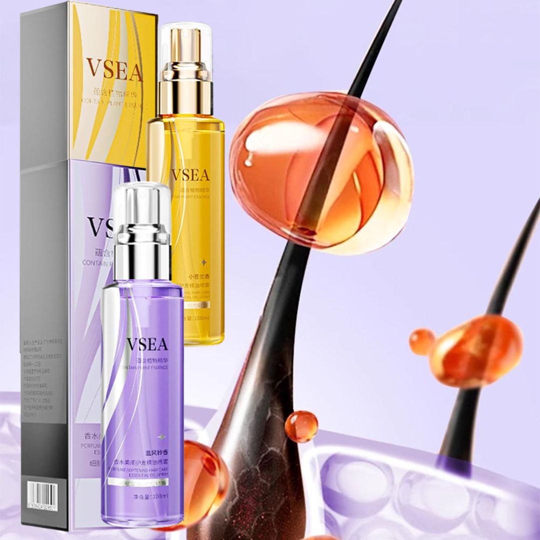 Perfume Fragrance Enhancer - Olio per capelli profumato Spray Nutre,