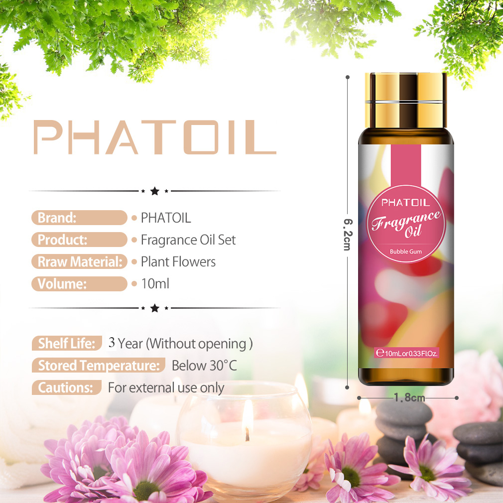 PHATOIL Set di 9 Oli Profumati - Musk White Oil recensione e prezzo
