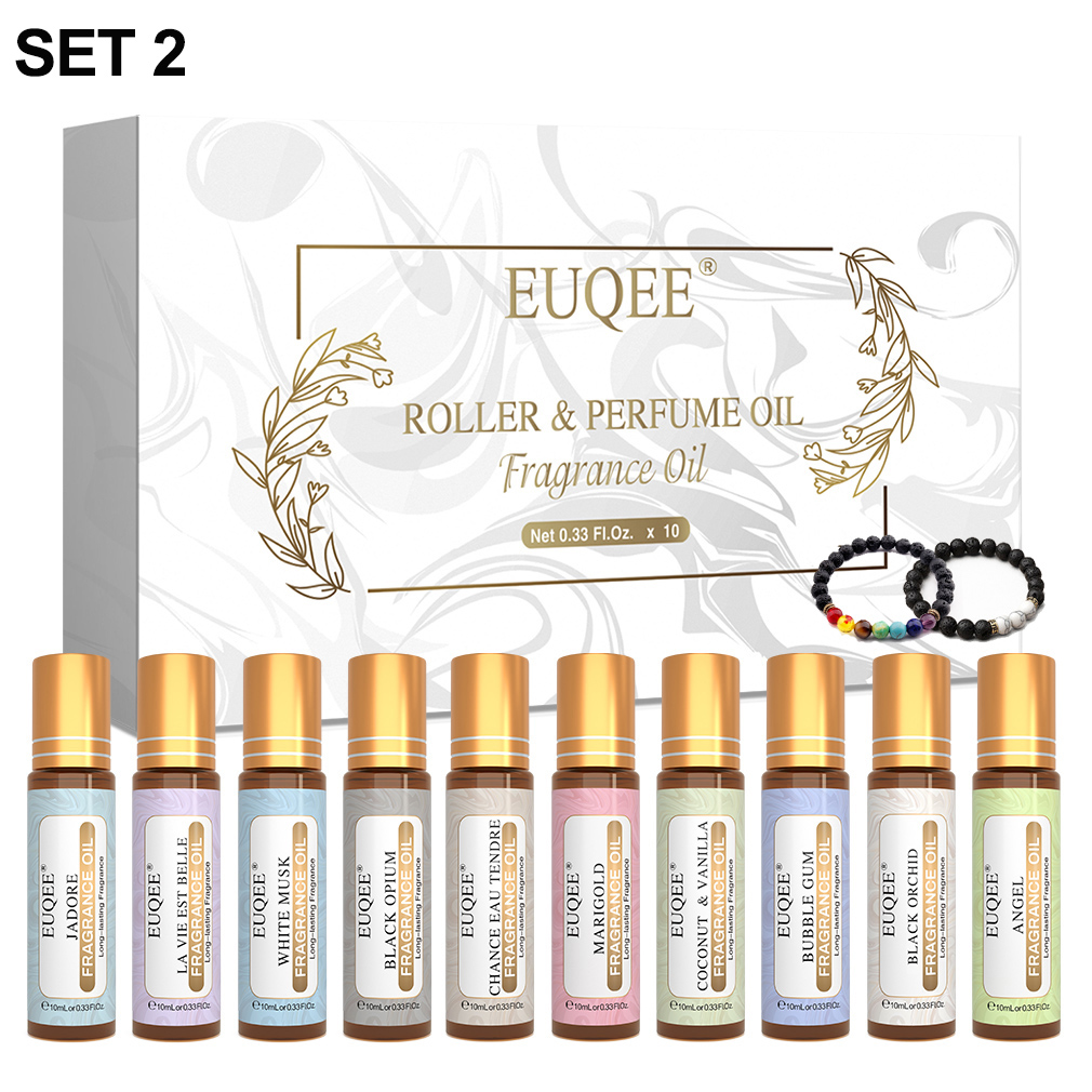 EUQEE 10PCS Oli profumati Set  - Musk White Oil recensione e prezzo