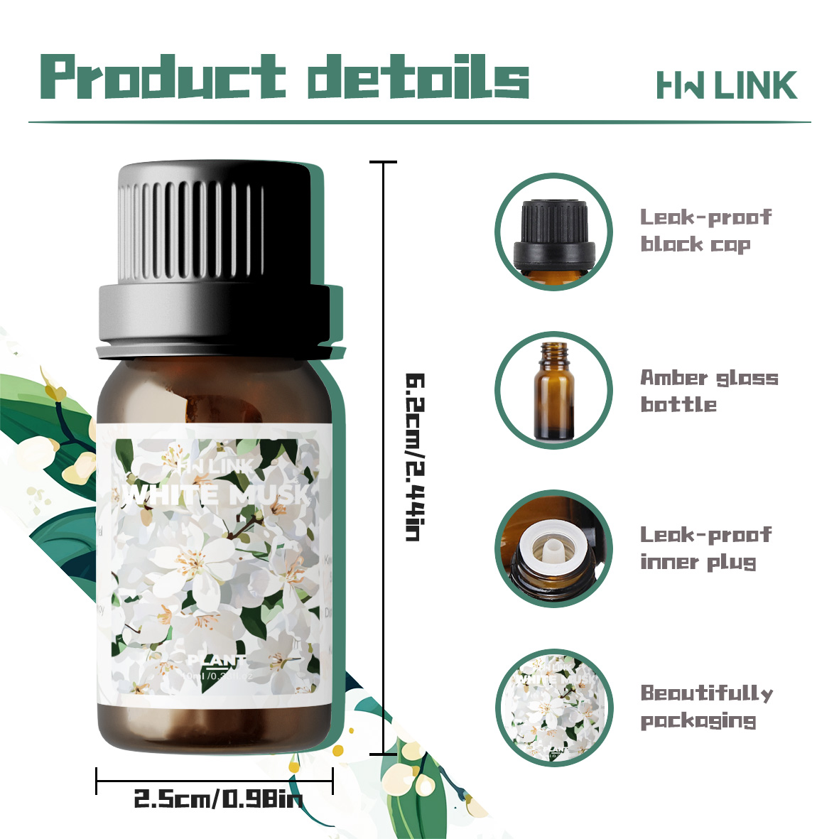 Oli essenziali di muschio bian - Musk White Oil recensione e prezzo
