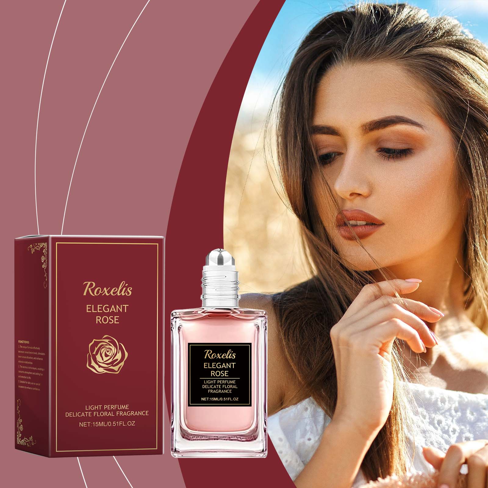 Olio Profumato Roll-on Floreal - Women'S Perfume Rose Fragrance recensione e prezzo
