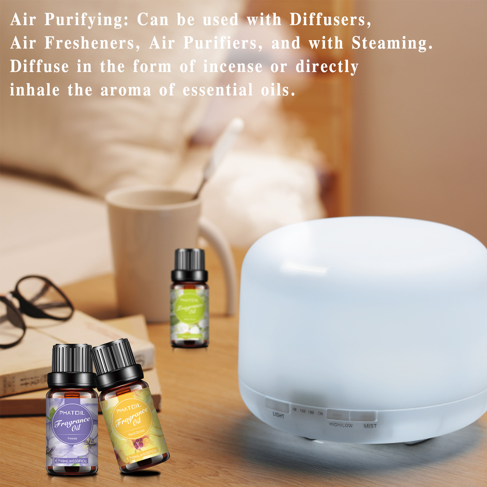 PHATOIL Set di oli profumati d - Musk White Oil recensione e prezzo